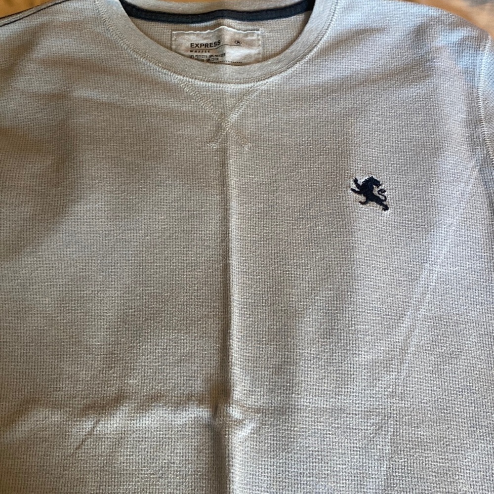 Express blue sweater